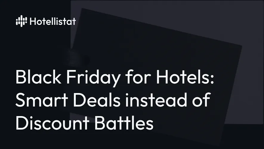 Banner of the post: Black Friday im Hotel: Smarte Deals statt Rabattschlacht