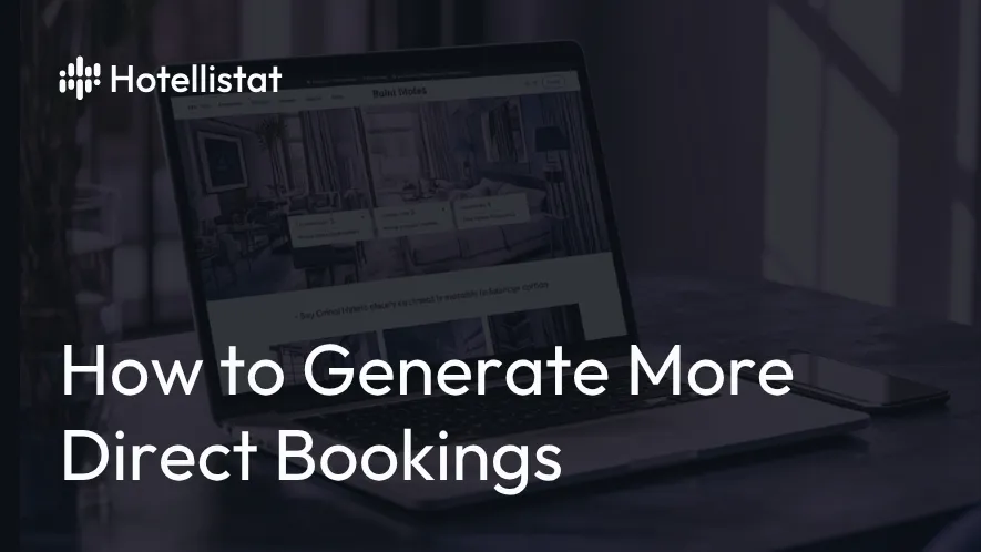 Banner of the post: 8 Tips To Increase Direct Bookings